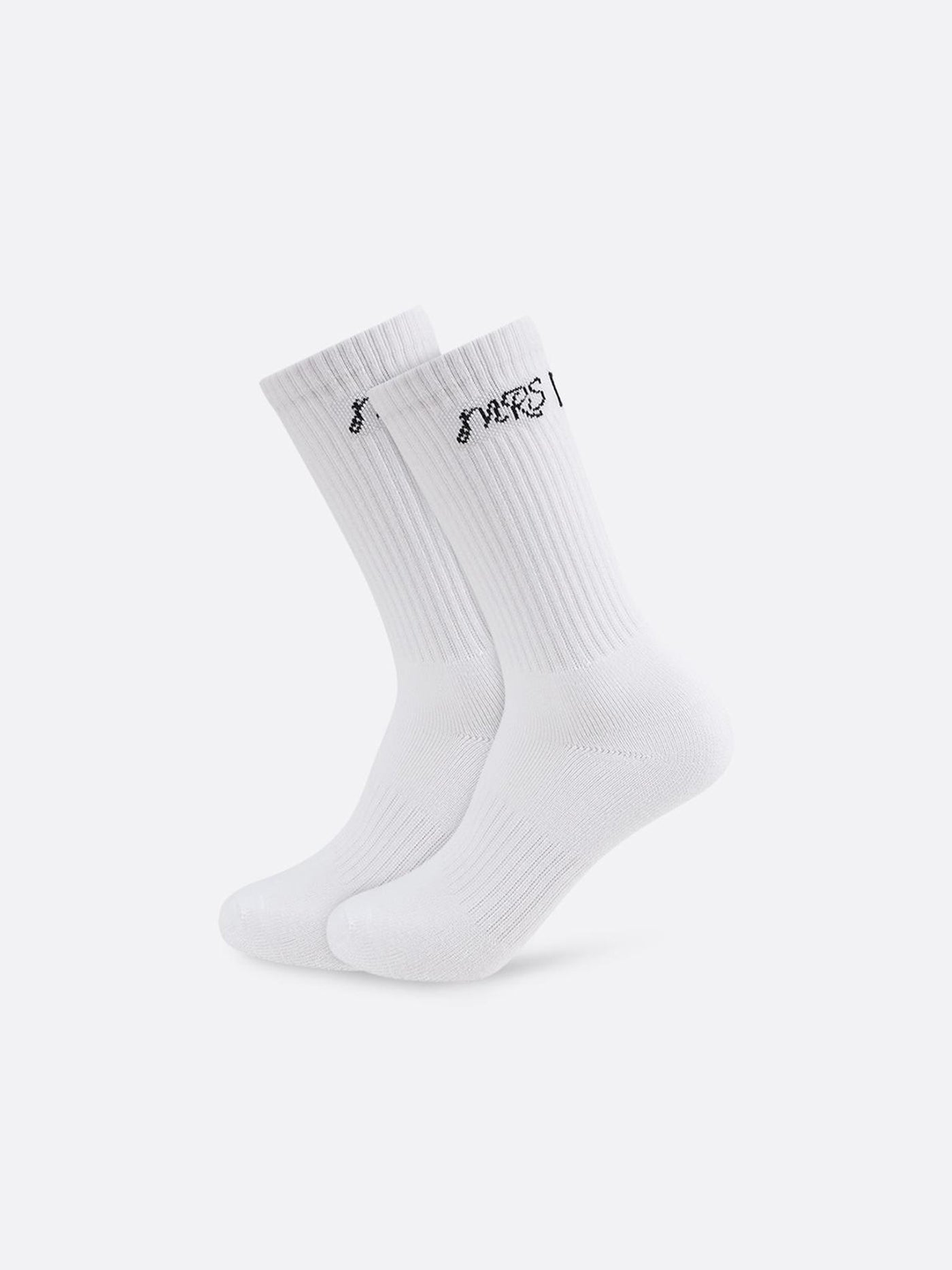 MRS DJK Logo Twin Pack Cushioned Sports Socks