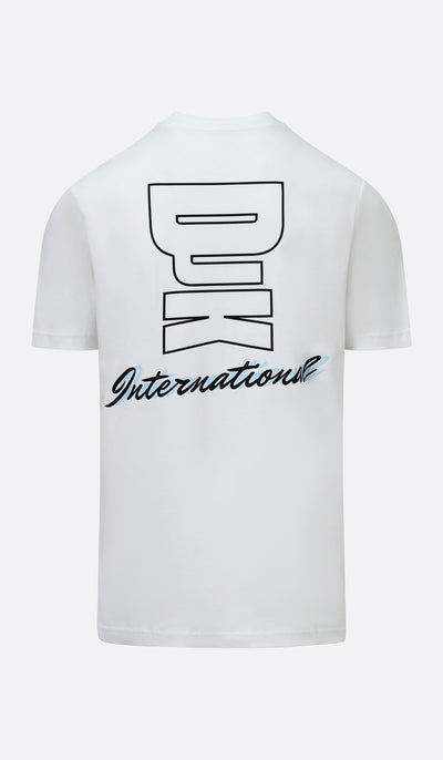 DJK Ninja Script Logo Back Print T-Shirt