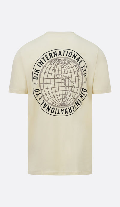 DJK Geo Back Print T-Shirt