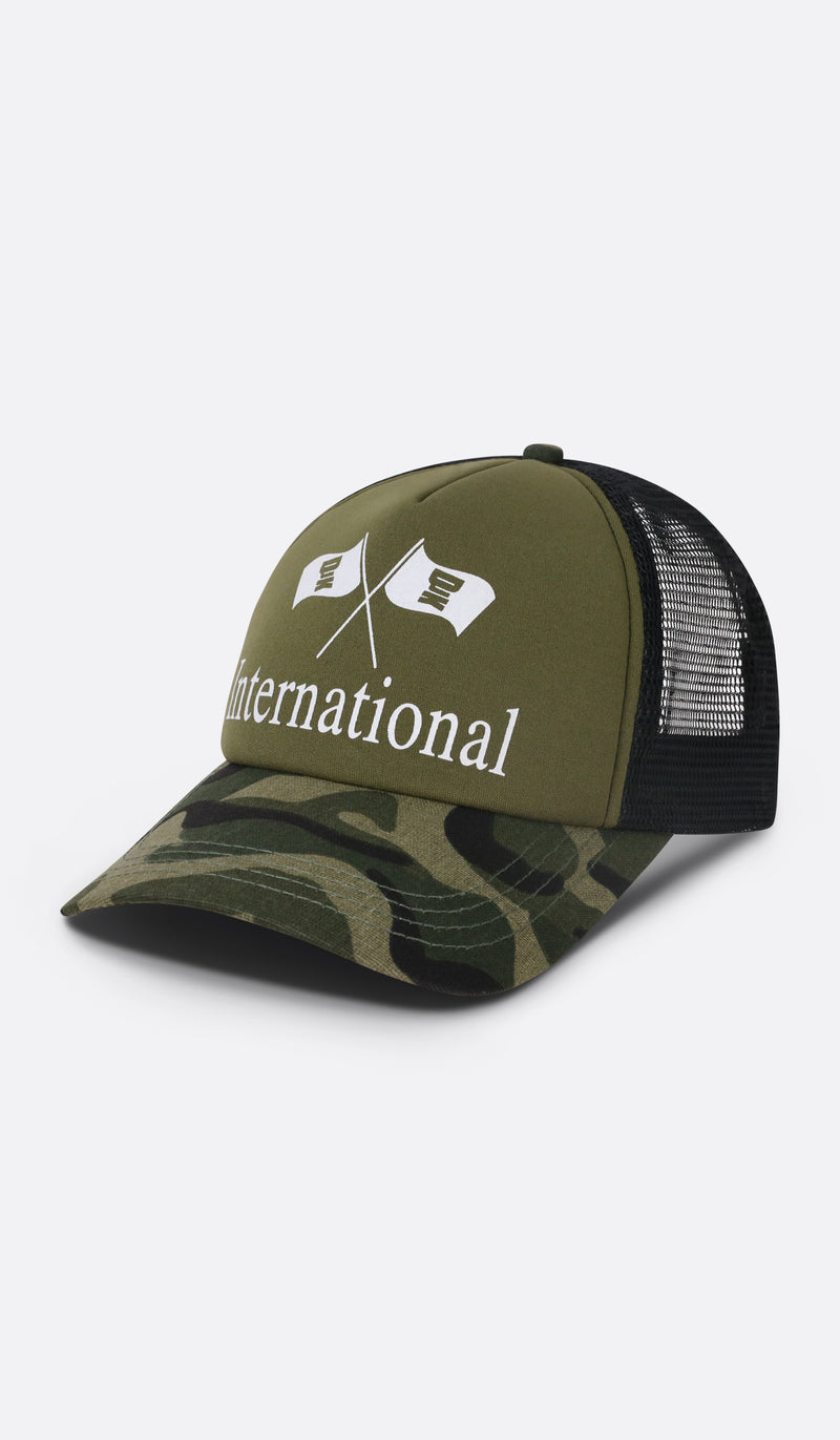DJK INTL Flag Trucker Cap