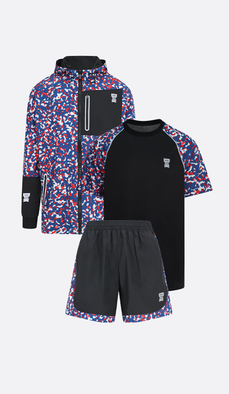 DJK Kids Paint Tech Short Suit - x3 SET