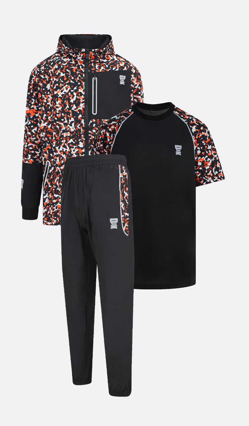DJK Kids Paint Tech Tracksuit - x3 SET