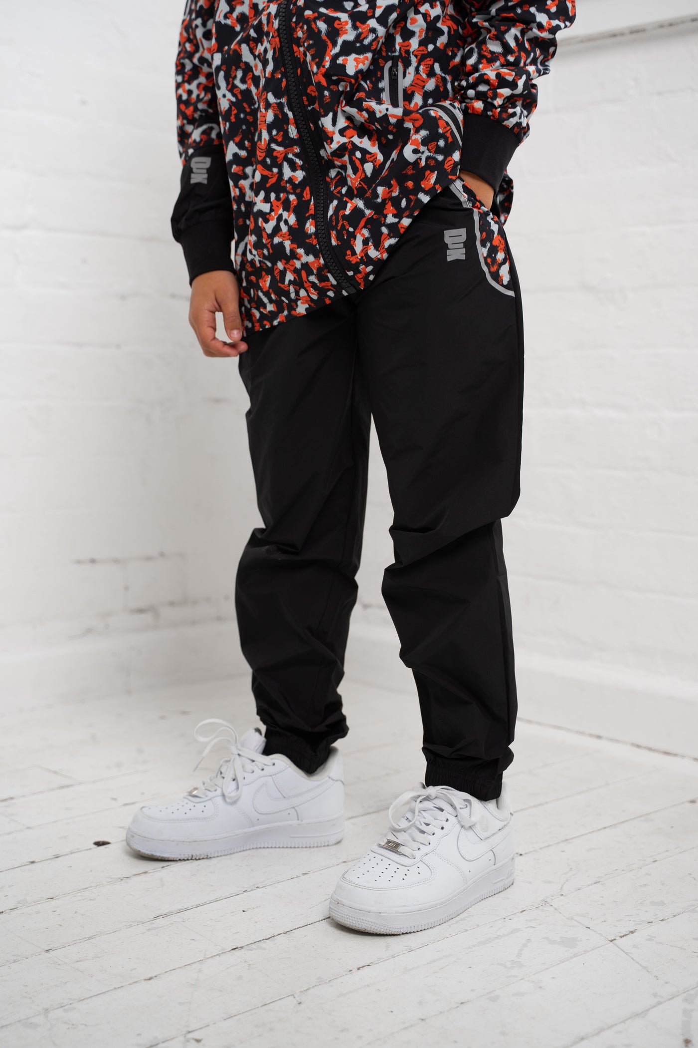 DJK Kids Paint Tech Tracksuit Bottoms