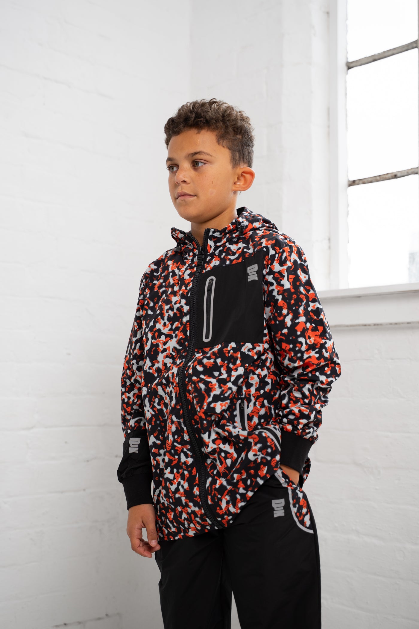 DJK Kids Paint Tech Tracksuit Top