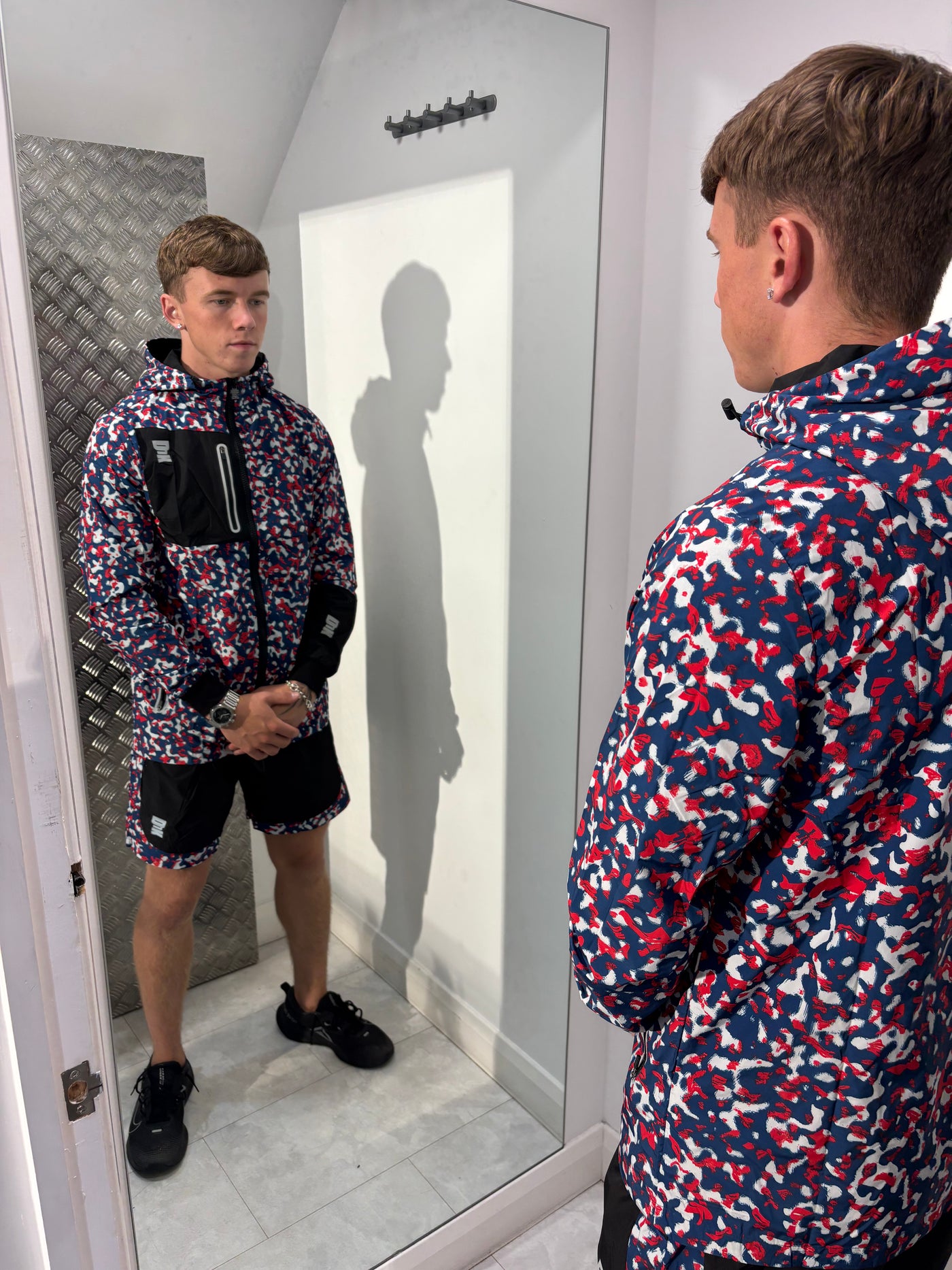 DJK Paint Tech Tracksuit Shorts