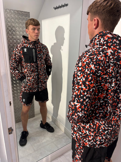 DJK Paint Tech Tracksuit Shorts