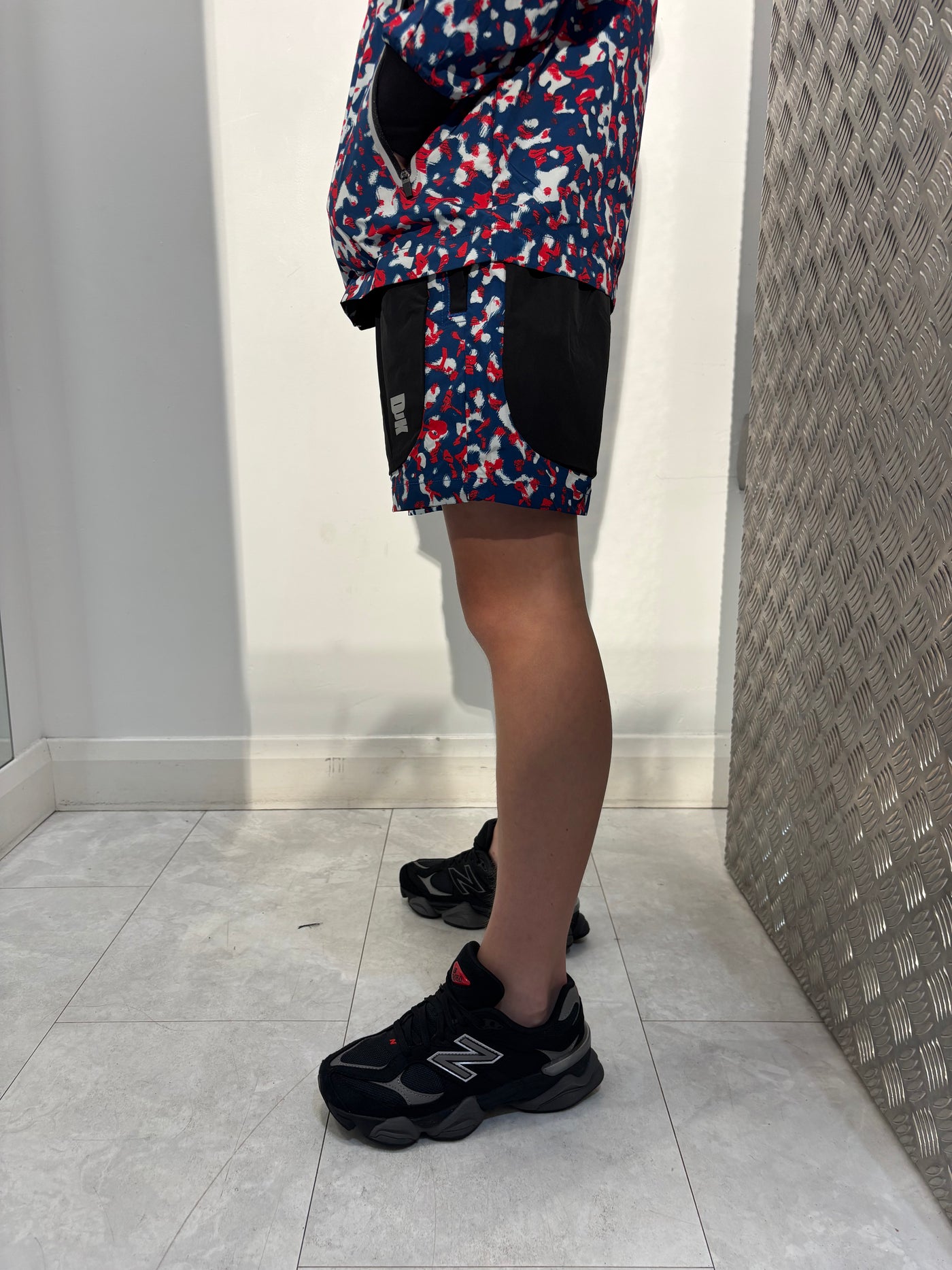 DJK Kids Paint Tech Tracksuit Shorts
