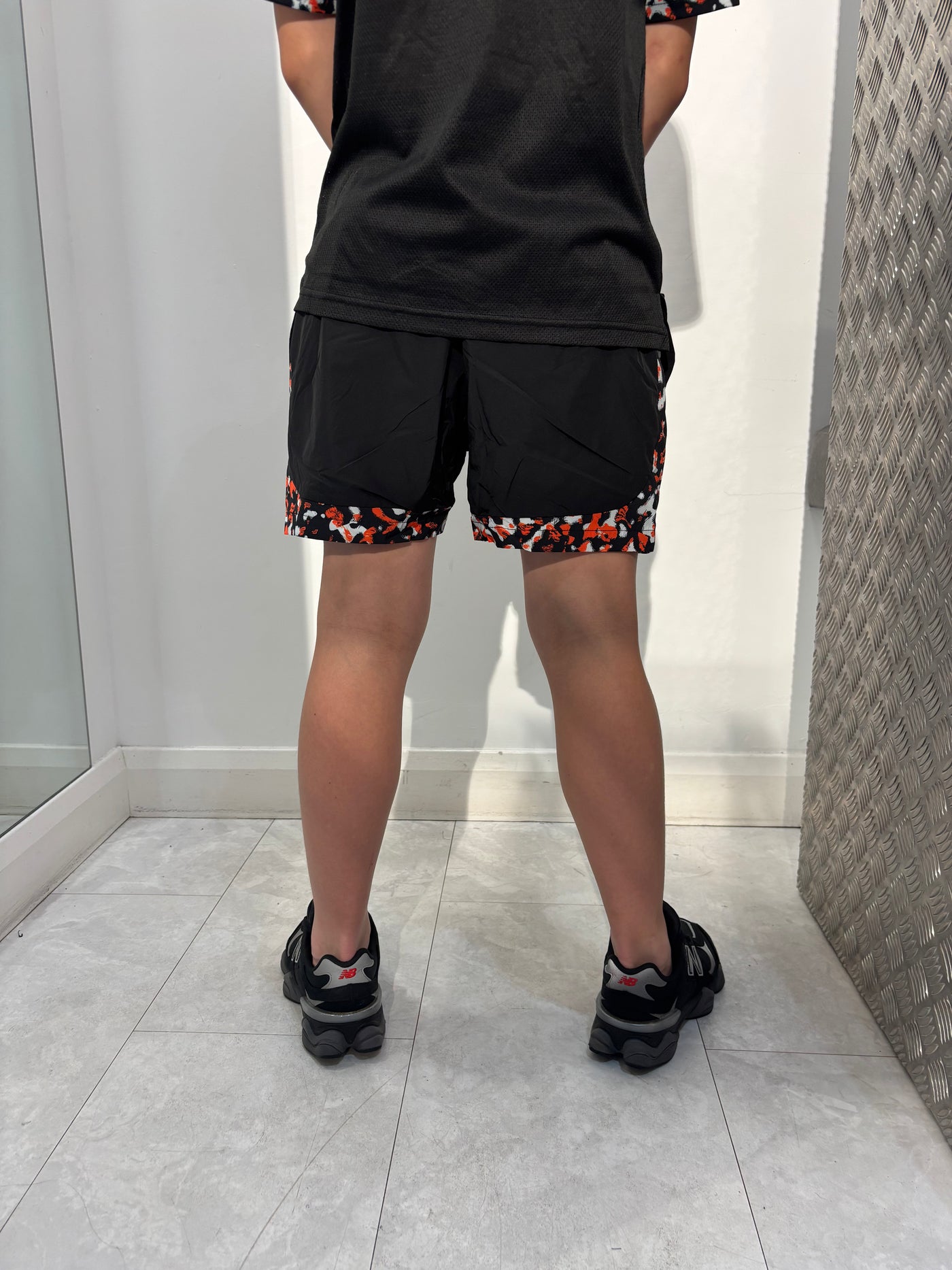 DJK Kids Paint Tech Tracksuit Shorts