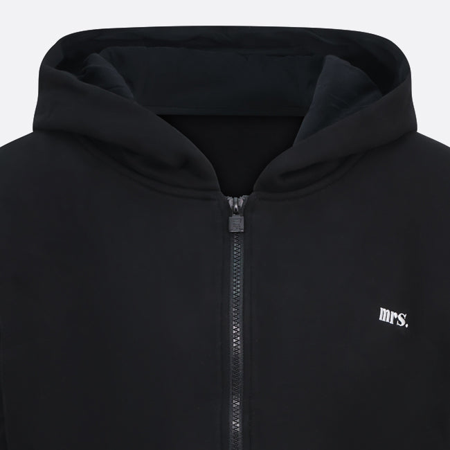 DJK MRS Cropped Zip Hoodie