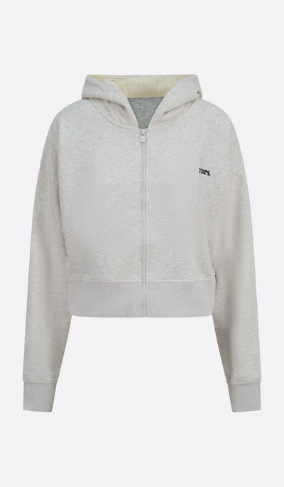 DJK MRS Cropped Zip Hoodie