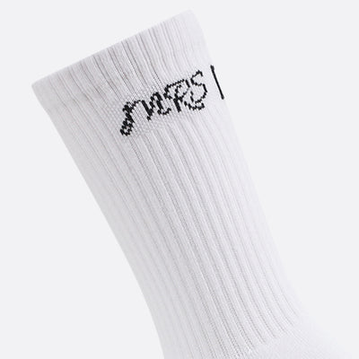MRS DJK Logo Twin Pack Cushioned Sports Socks