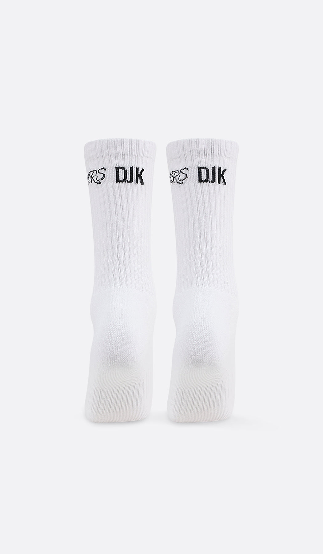 MRS DJK Logo Twin Pack Cushioned Sports Socks