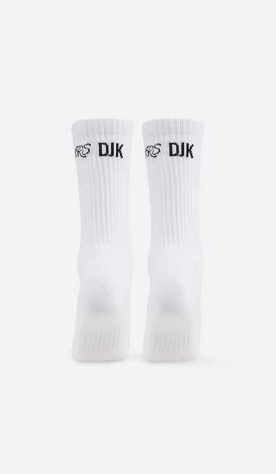 MRS DJK Logo Twin Pack Cushioned Sports Socks